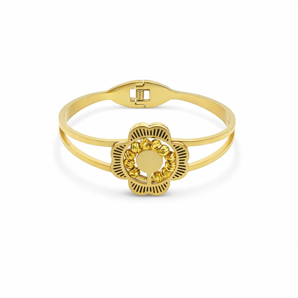Floral Gold Designer Kada GWK -12