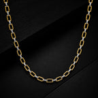 Men’s Gold & Silver Rectangular Link Chain GMC -15
