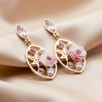 Blush Bloom Earrings GWE -181