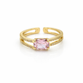 Blush Princess Square Ring GWR -48