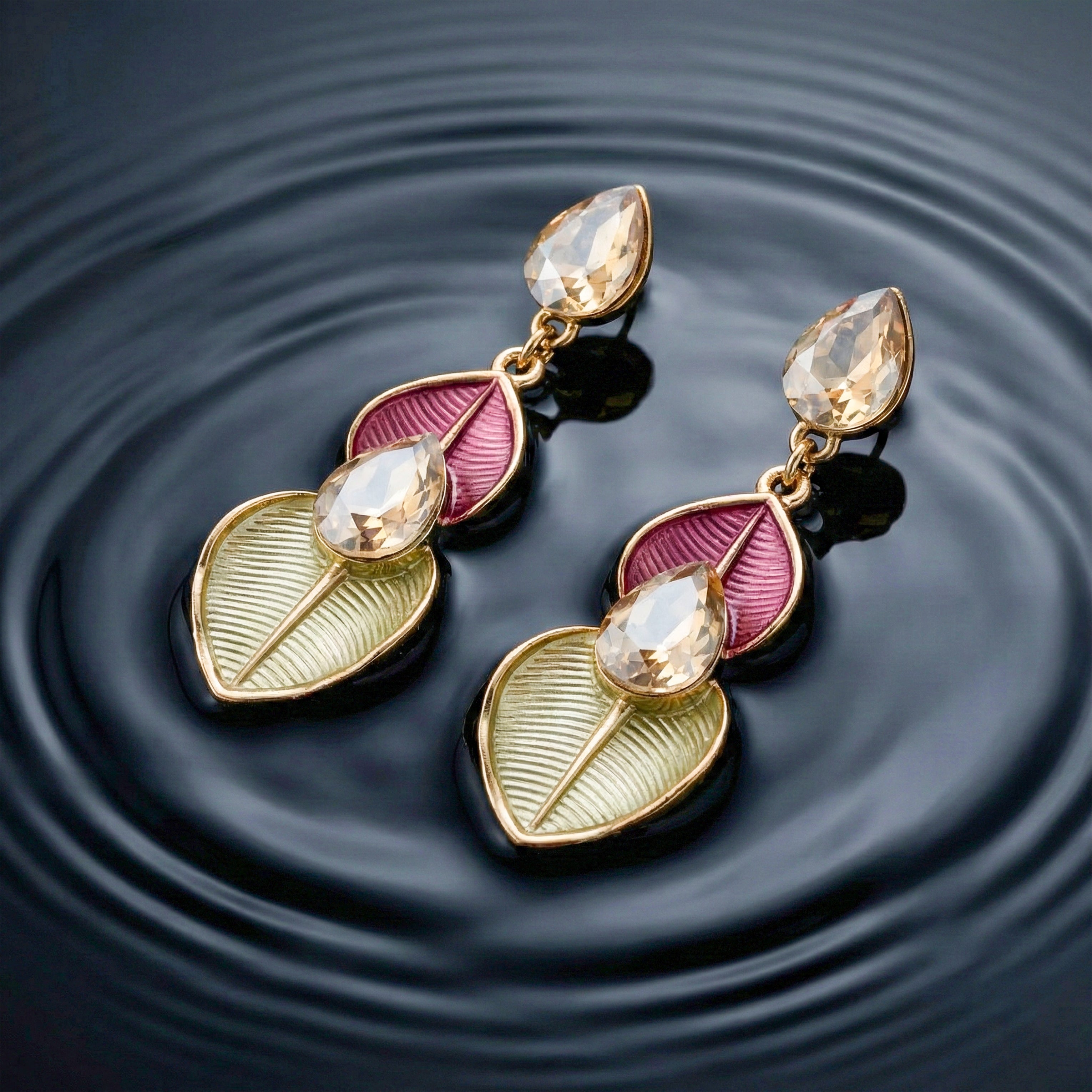 Elegant Leaf Earrings GWE -232