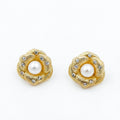 Pearl Bloom Radiance Stud Earrings GWE -53