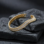 Men’s Gold-Tone Cuban Link Bracelet GMB -8