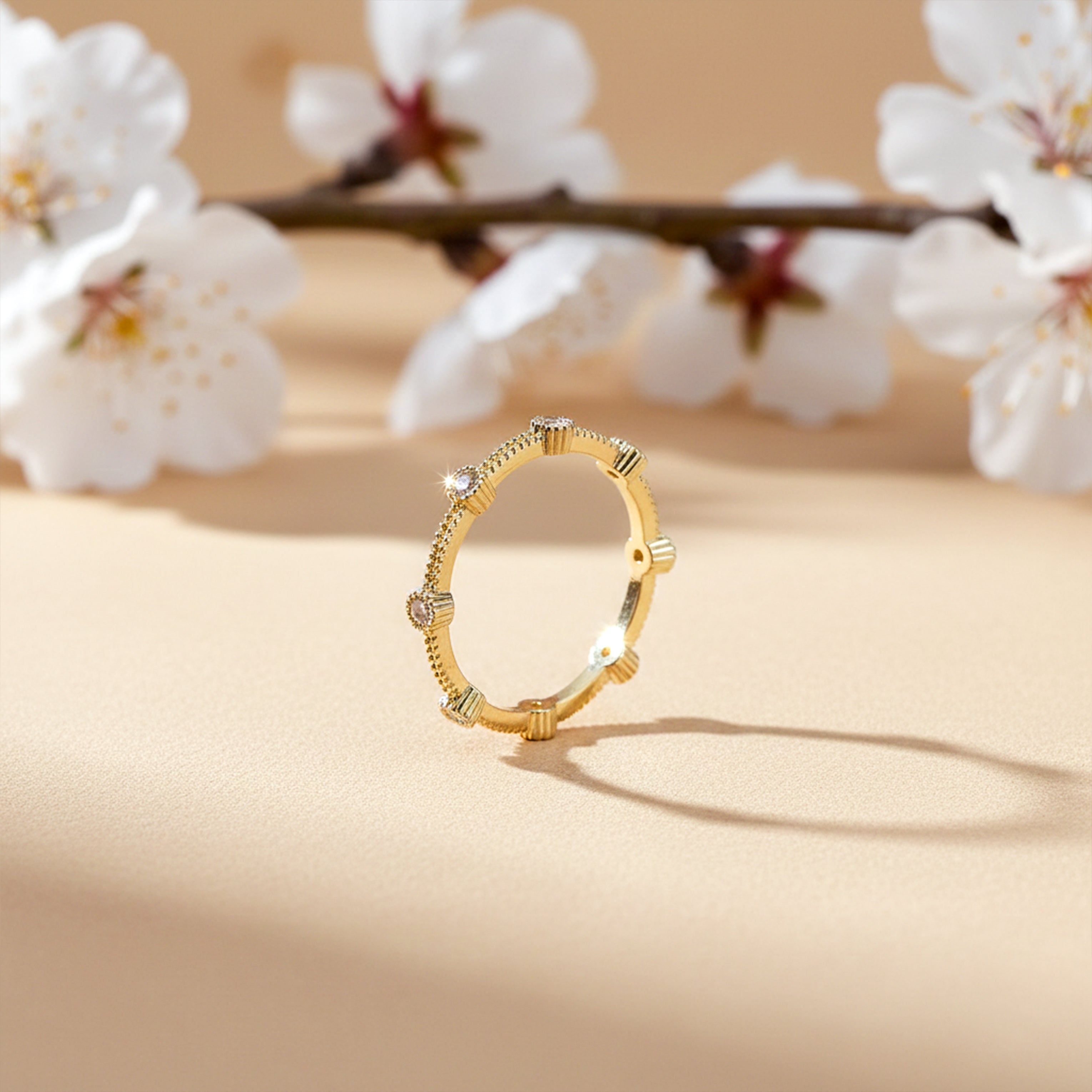 Golden Spark Ring GWR -24