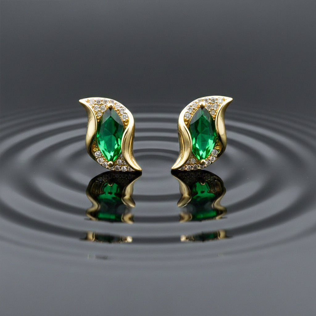 Green Leaf Studs earring GWE -122