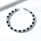 Black & White Crystal Bracelet GWB -57