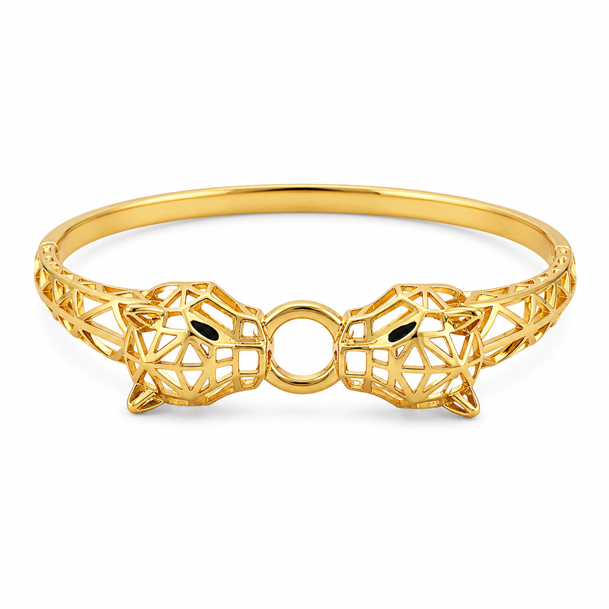 Men’s Geometric Gold-Tone Designer Kada GMK -2