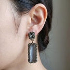 Rectangular Drop Earrings GWE -187