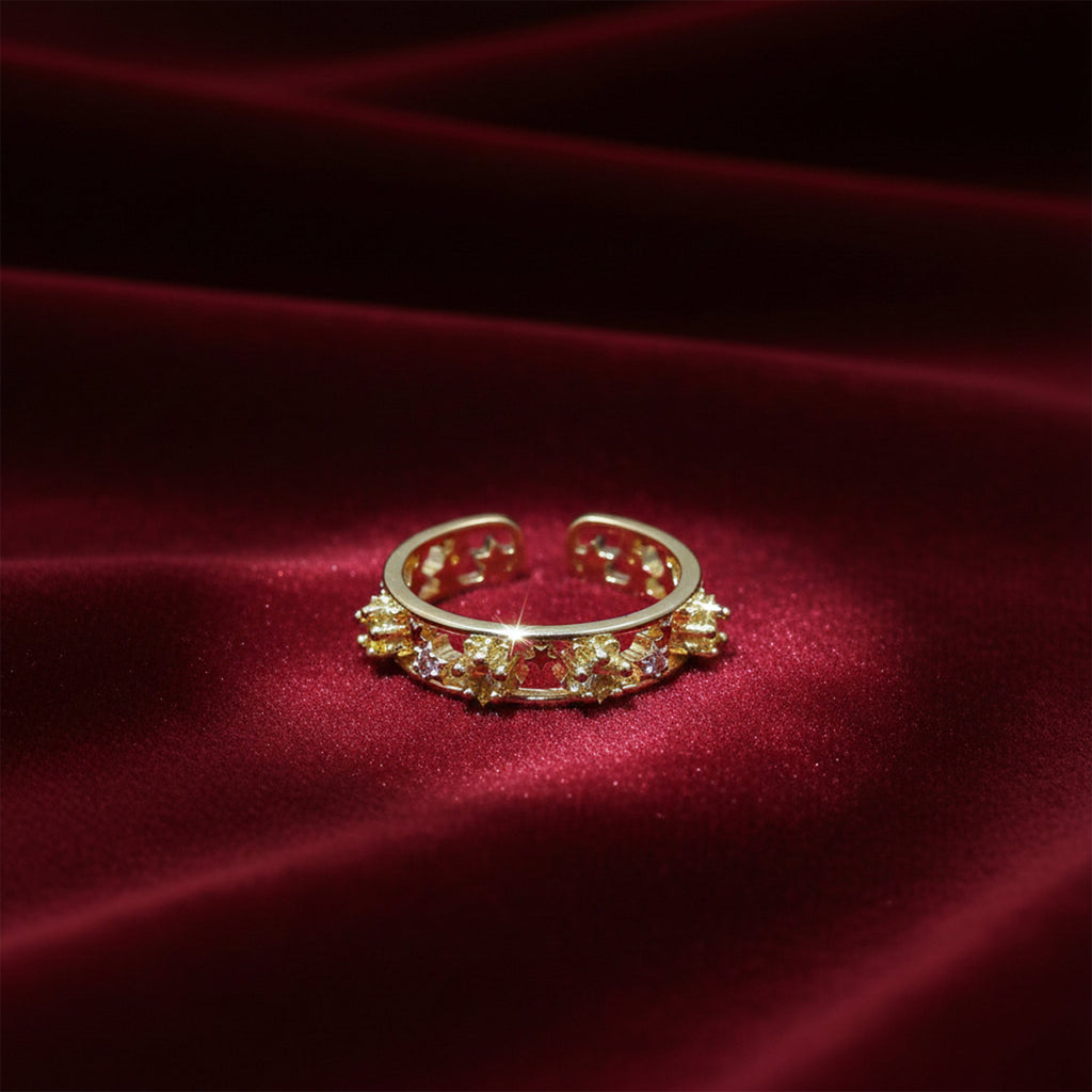 Royal Crown Adjustable Ring GWR -35