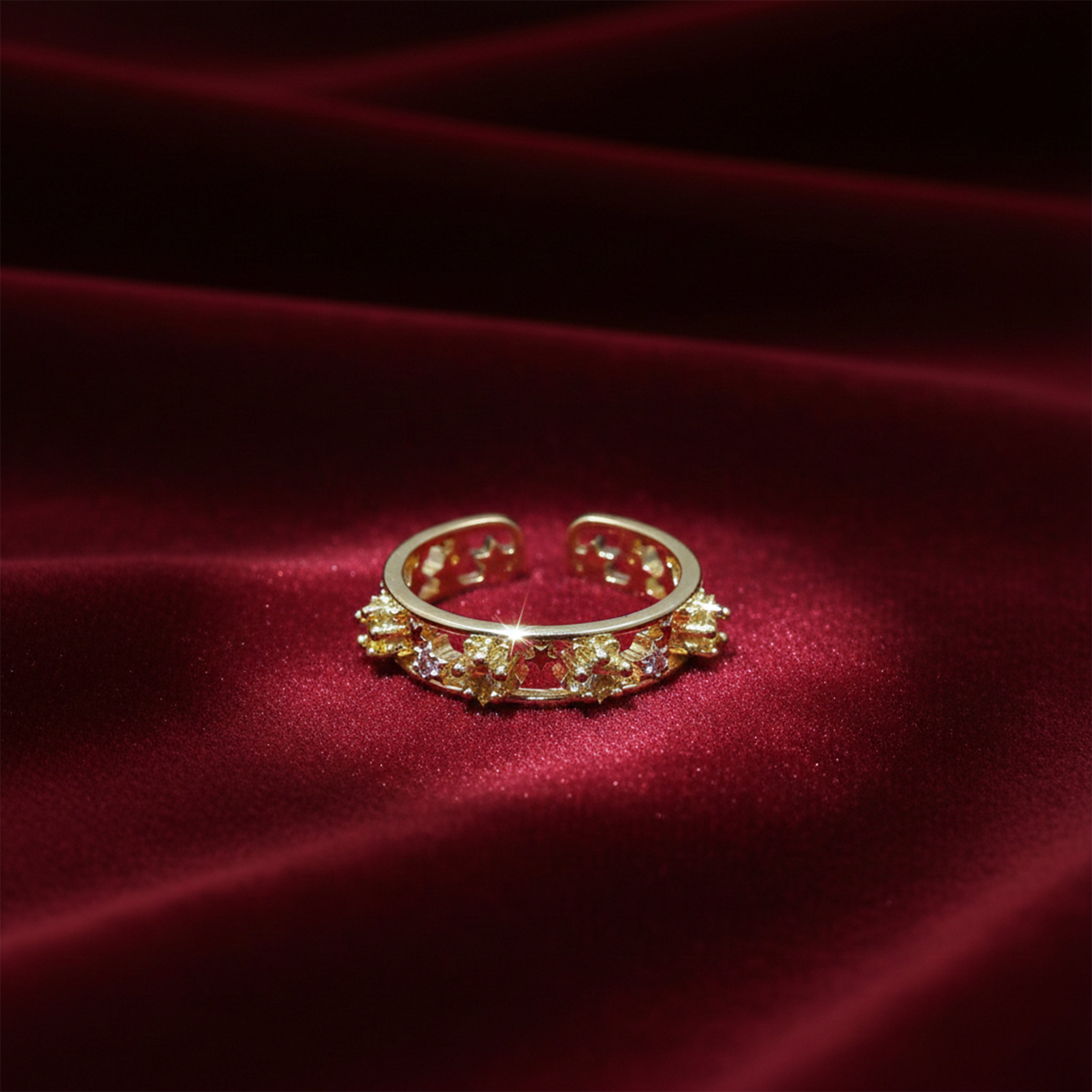 Royal Crown Adjustable Ring GWR -35
