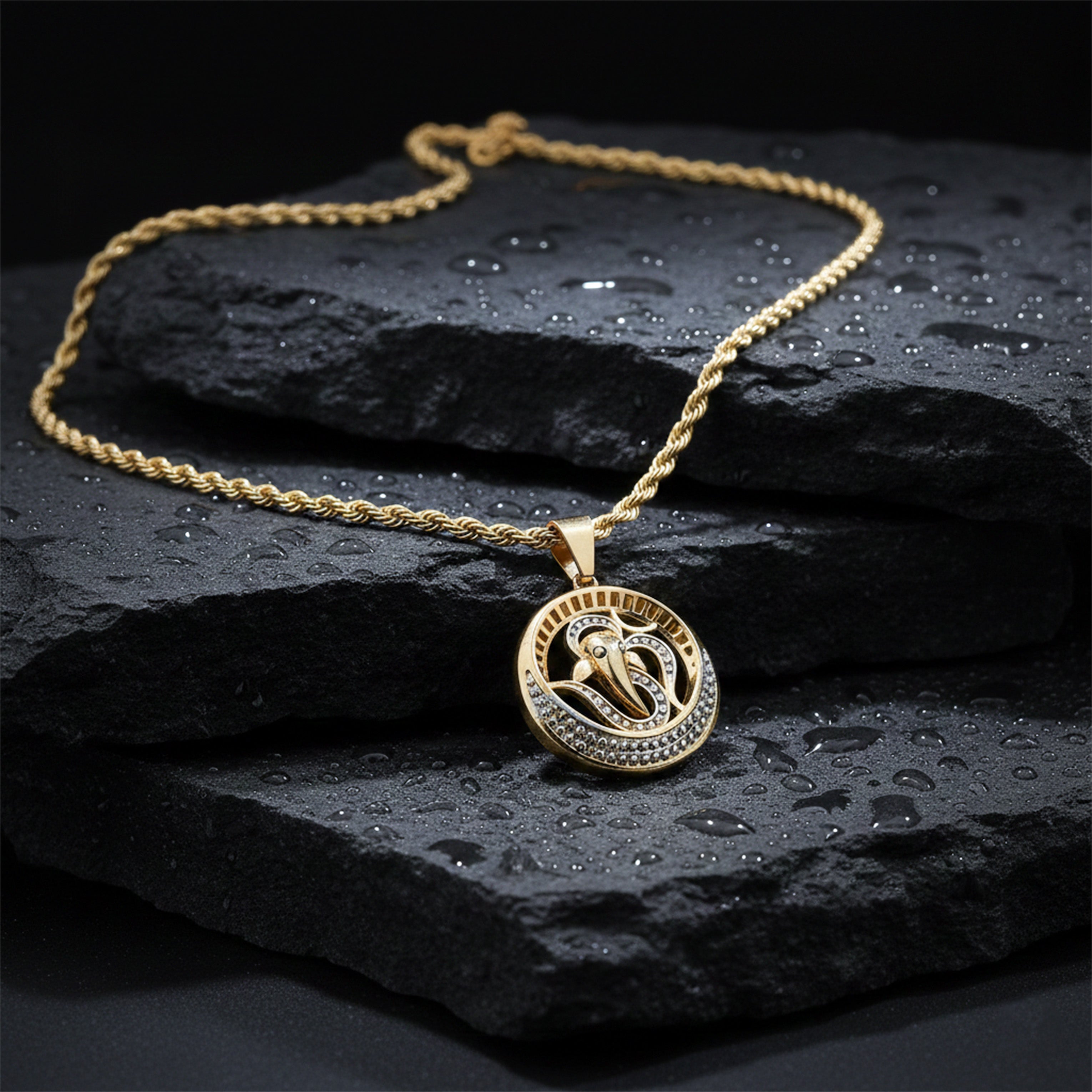 Men’s Ganesha Pendant Chain GMC -8