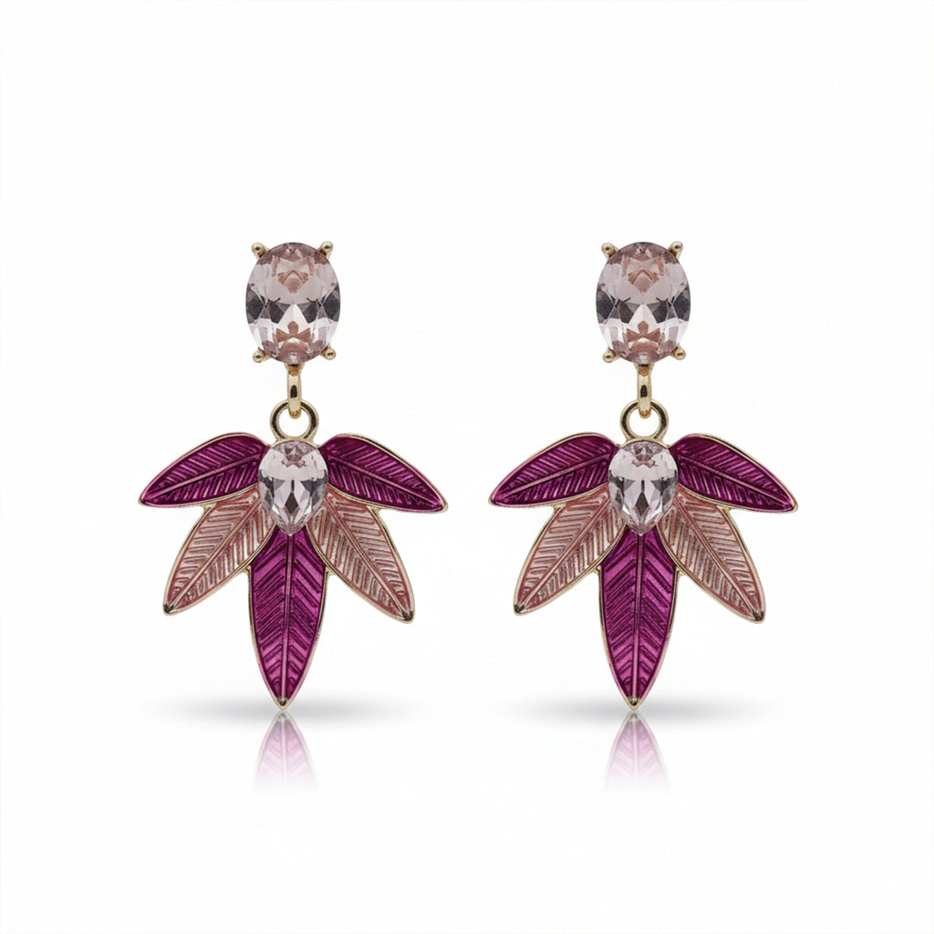 Crystal Drop Earrings GWE -198