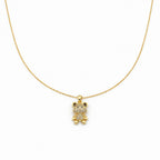 Bear Crystal Pendant Necklace GWN -133