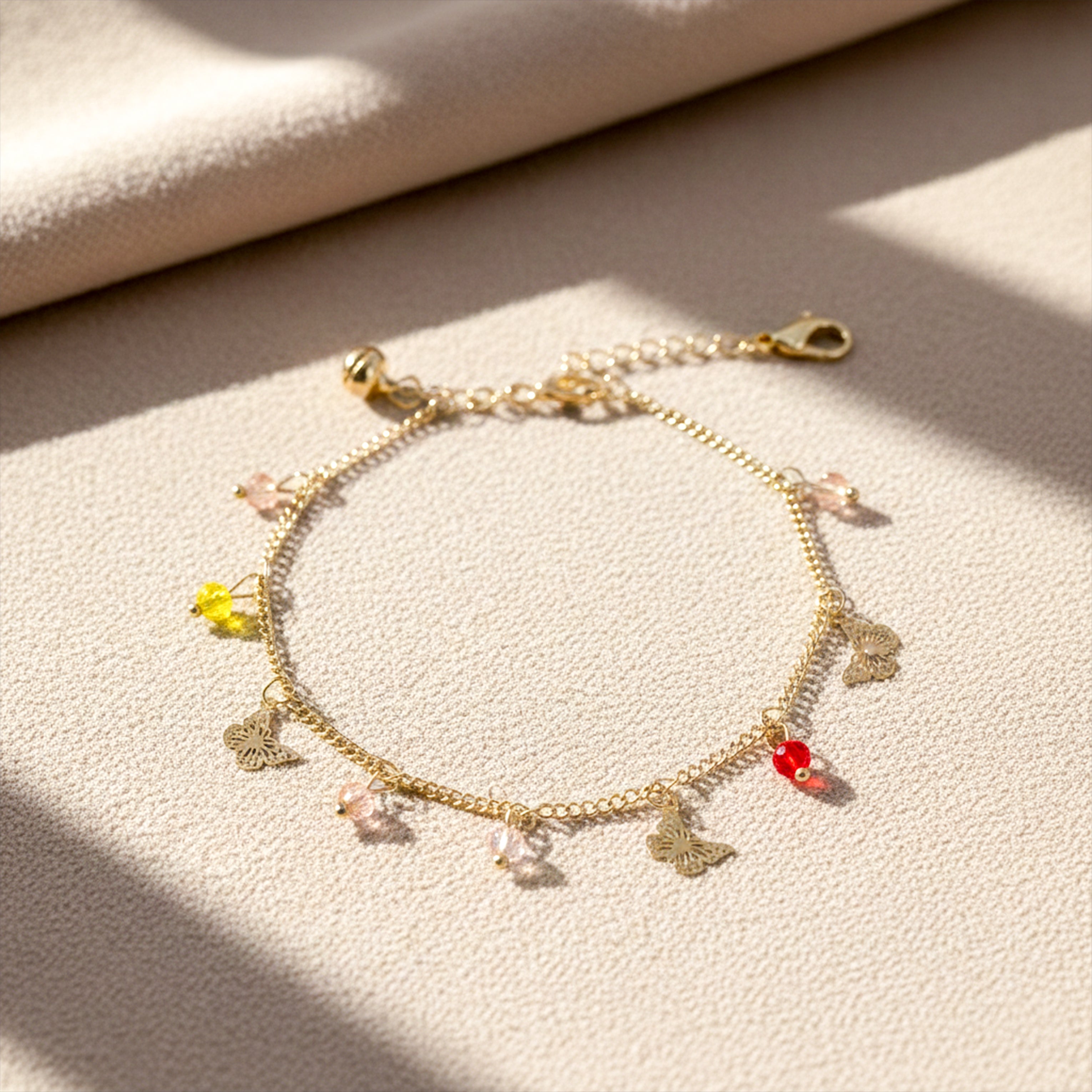Charm Beaded Anklet GWA -40