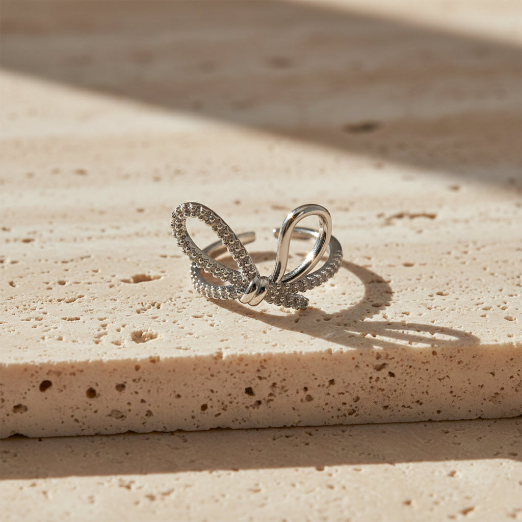 Bow Knot Adjustable Ring GWR -57