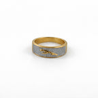 Men’s Gold & Silver Crocodile Design Ring GMR -29