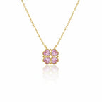 Clover Heart Pendant Necklace GWN -85