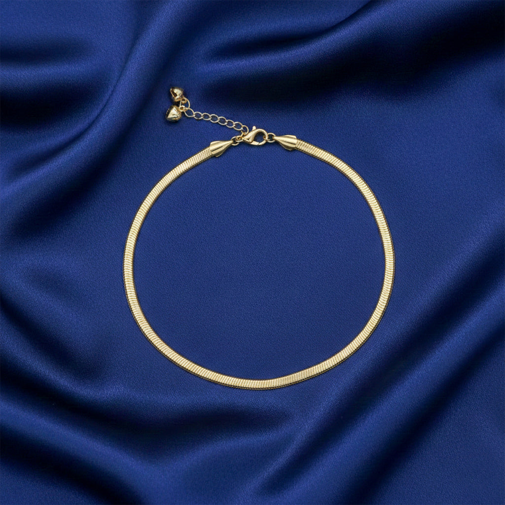 Gold Snake Chain Anklet GWA -32