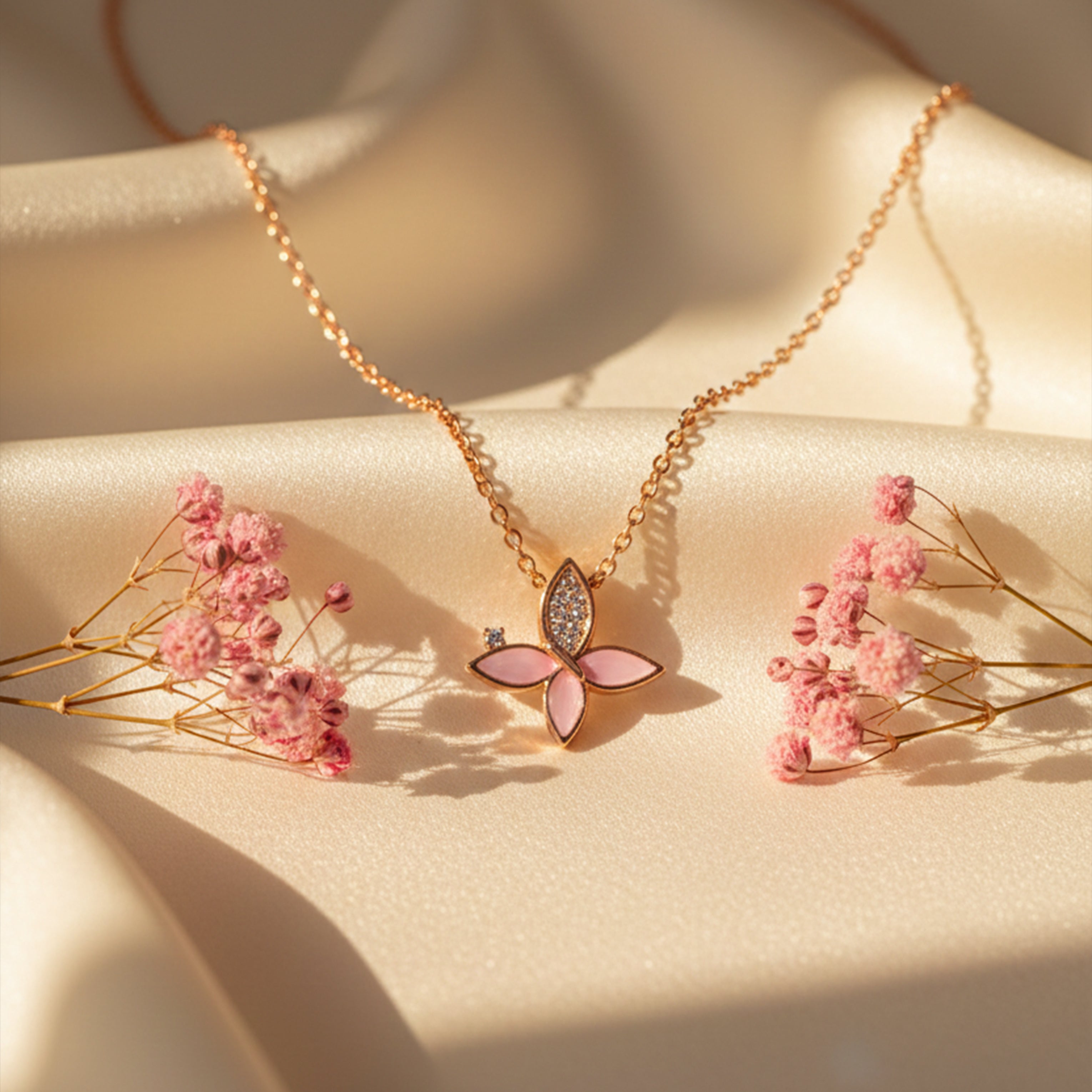 Kusuma flora Necklace GWN -5