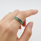 Emerald Arc Adjustable Ring GWR -81