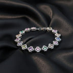 Silver Multi-Color Princess Bracelet GWB -153