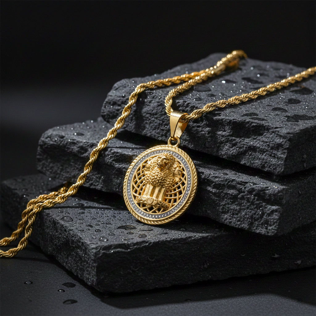 Men’s Lion Pendant Chain GMP -2