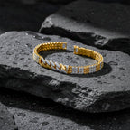 Men’s Two-Tone Cuban Link Bracelet GMB -6