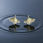 Golden Leaf Earrings GWE -148