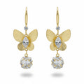 Butterfly Gold Drop Earrings GWE -167