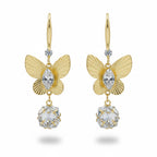 Butterfly Gold Drop Earrings GWE -167