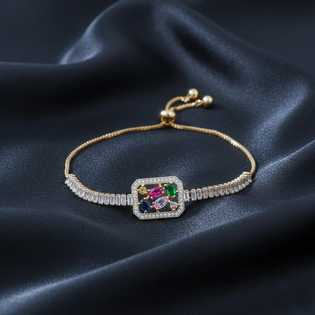Rainbow Adjustable Bracele GWB -17