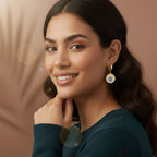 Evil Eye Round Earing GWE -5