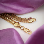 Men’s Gold Tone Wheat Chain GMR -9