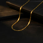 Men’s Gold Tone Herringbone Chain GMC -13