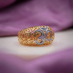 Men’s Gold Om Symbol Ring GMR -4
