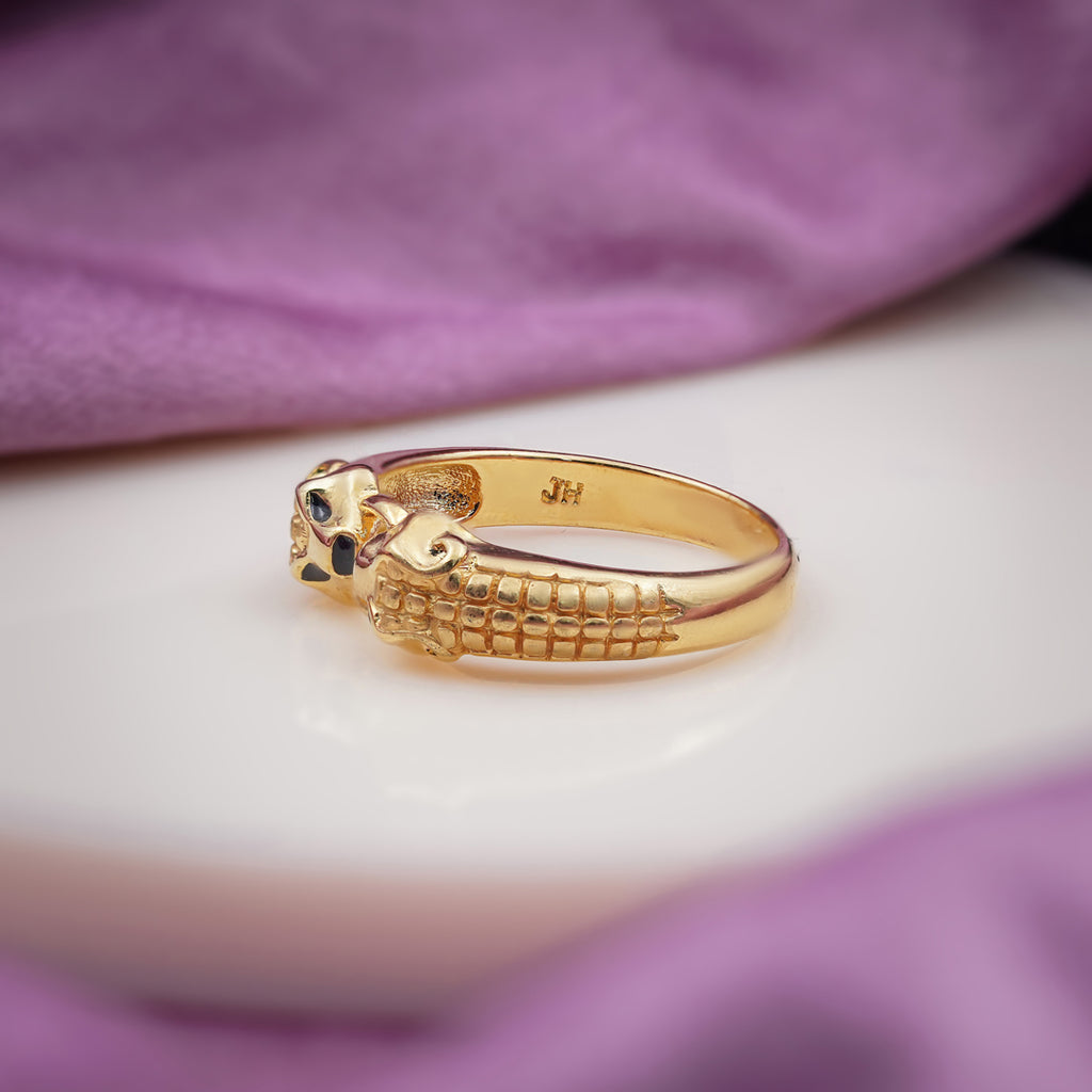 Men’s Gold Lion Head Ring GMR -2