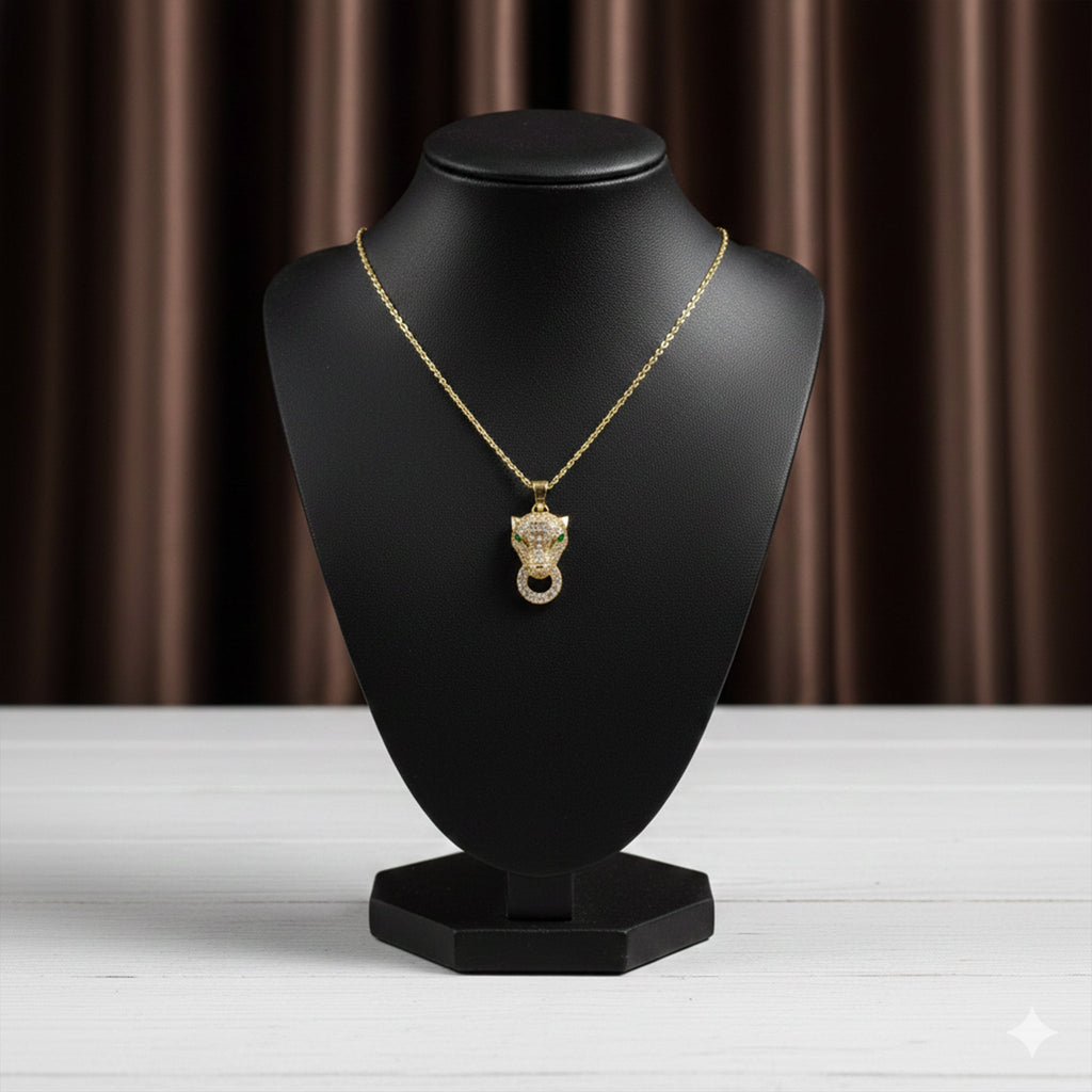 Pavé Crystal Panther Women Neckless GWN -77