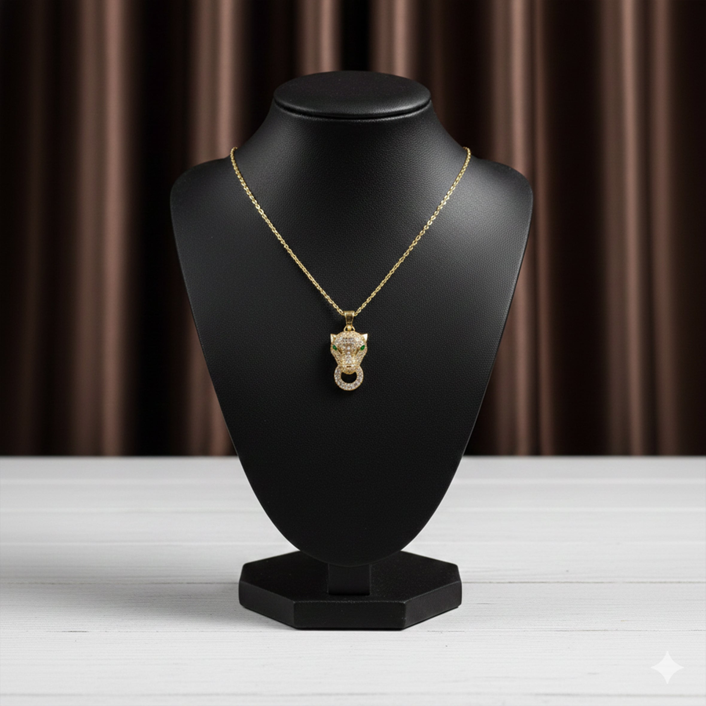 Pavé Crystal Panther Women Neckless GWN -77