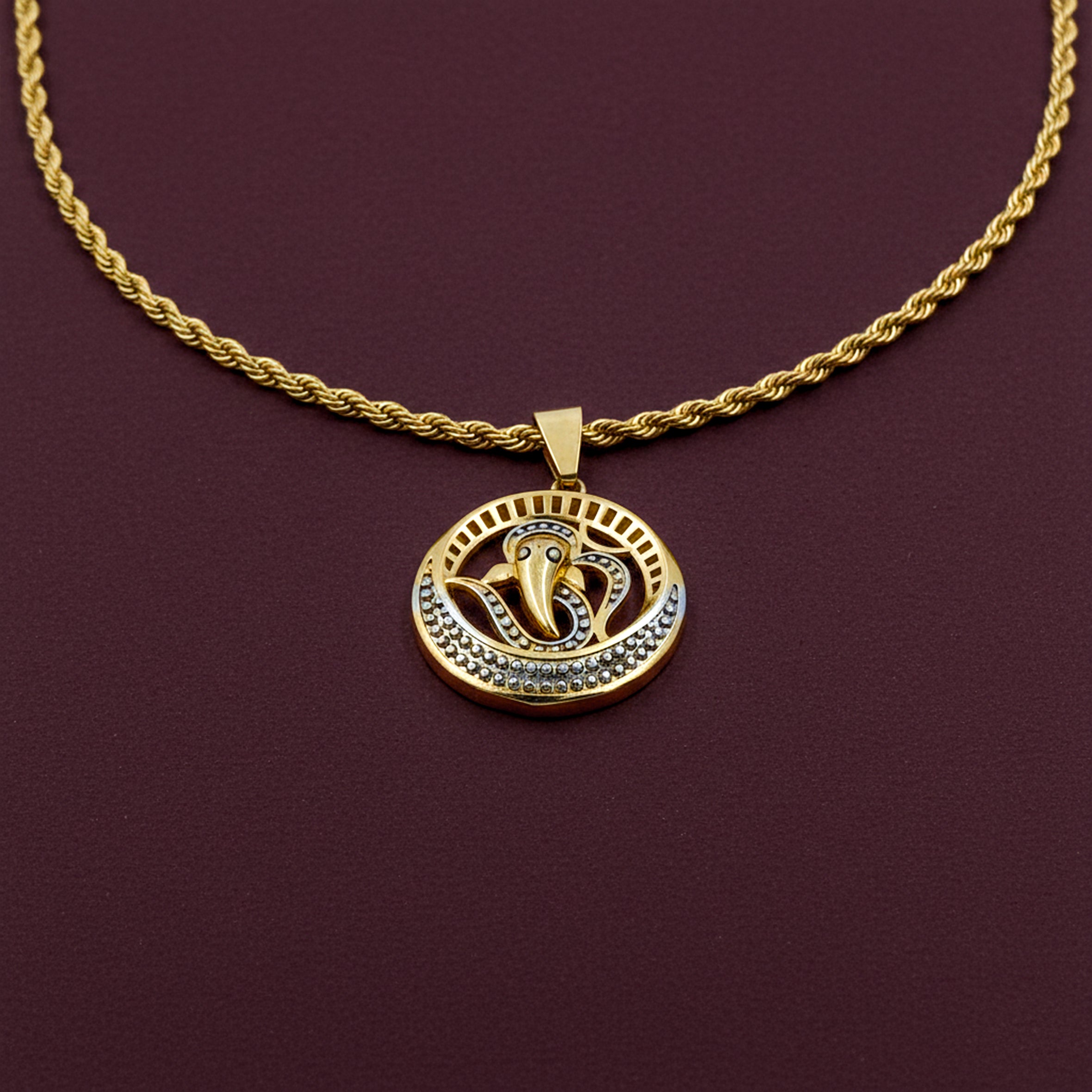 Men’s Ganesha Pendant Chain GMC -8