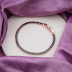 Midnight Rose Tennis Bracelet GWB -39