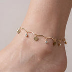 Crystal Charm Anklet GWA -31