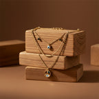 Evil eye 3 Layers Chain Neckless GWN -21