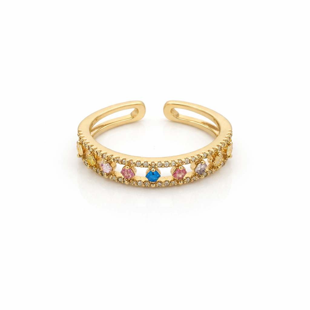 Golden Rainbow Ring GWR -43