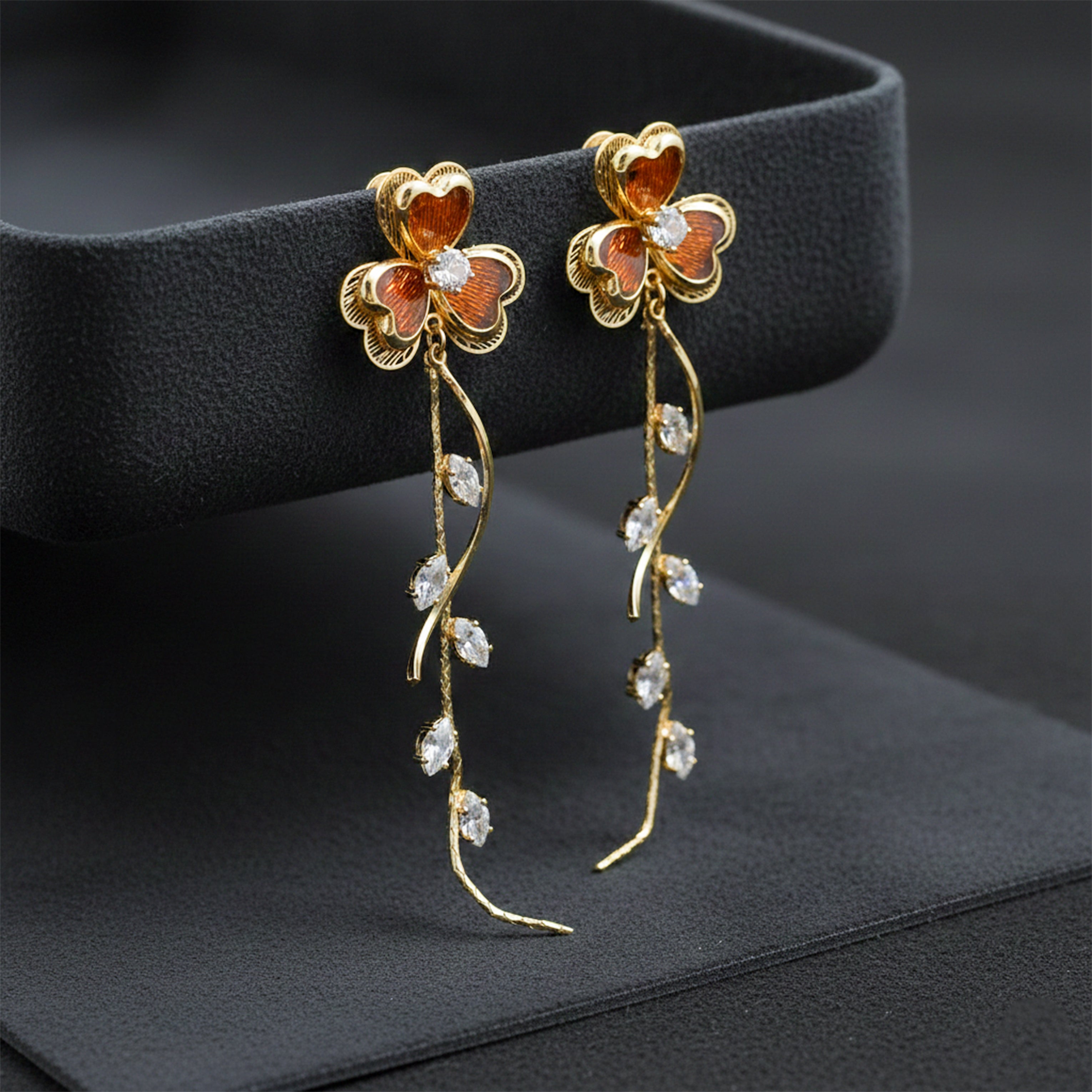 Vine Drop Earrings GWE -172