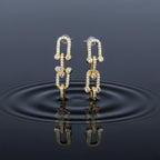 Gold Chain Earrings GWE -125