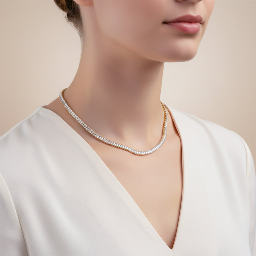 Gold Plated Necklace GWN -68