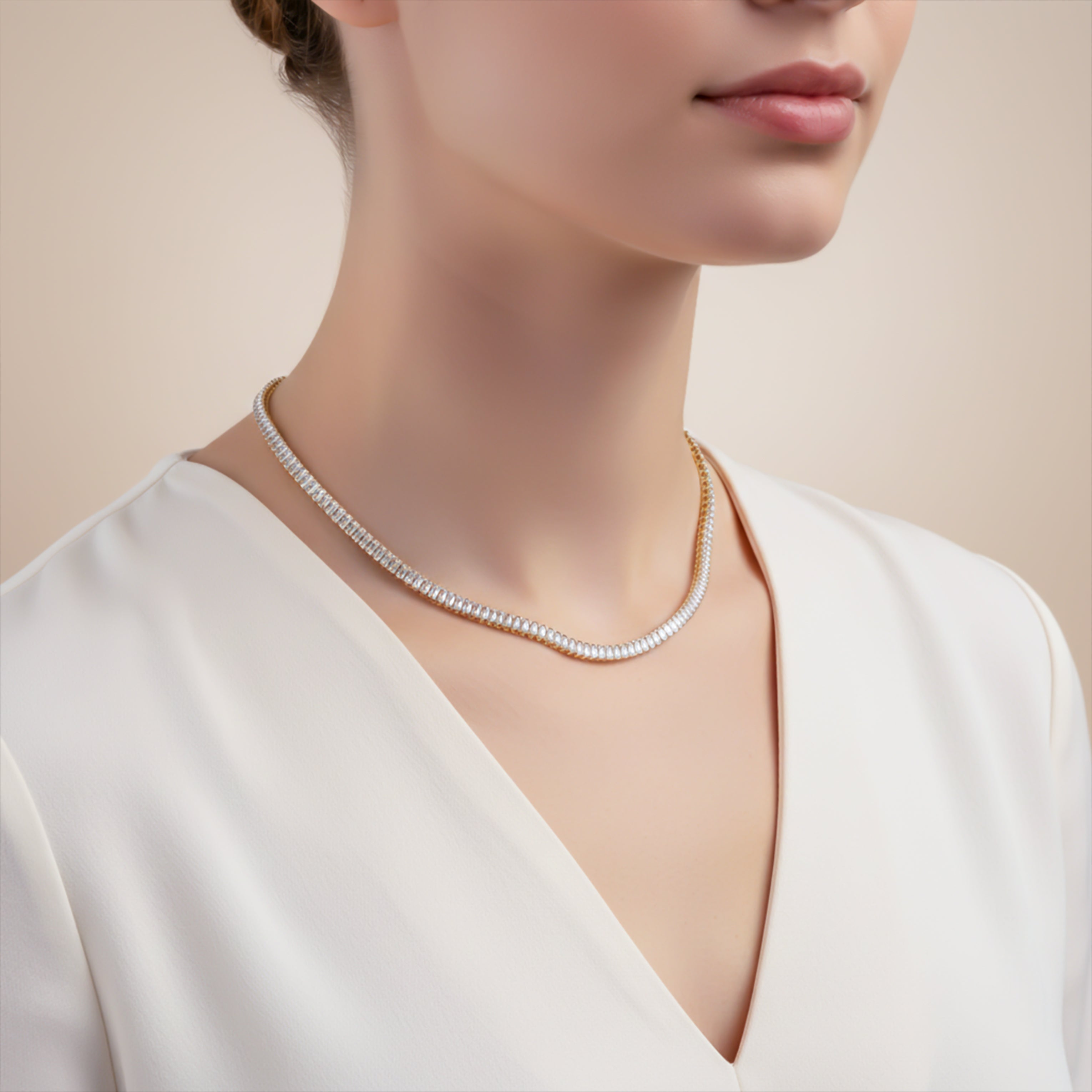 Gold Plated Necklace GWN -68