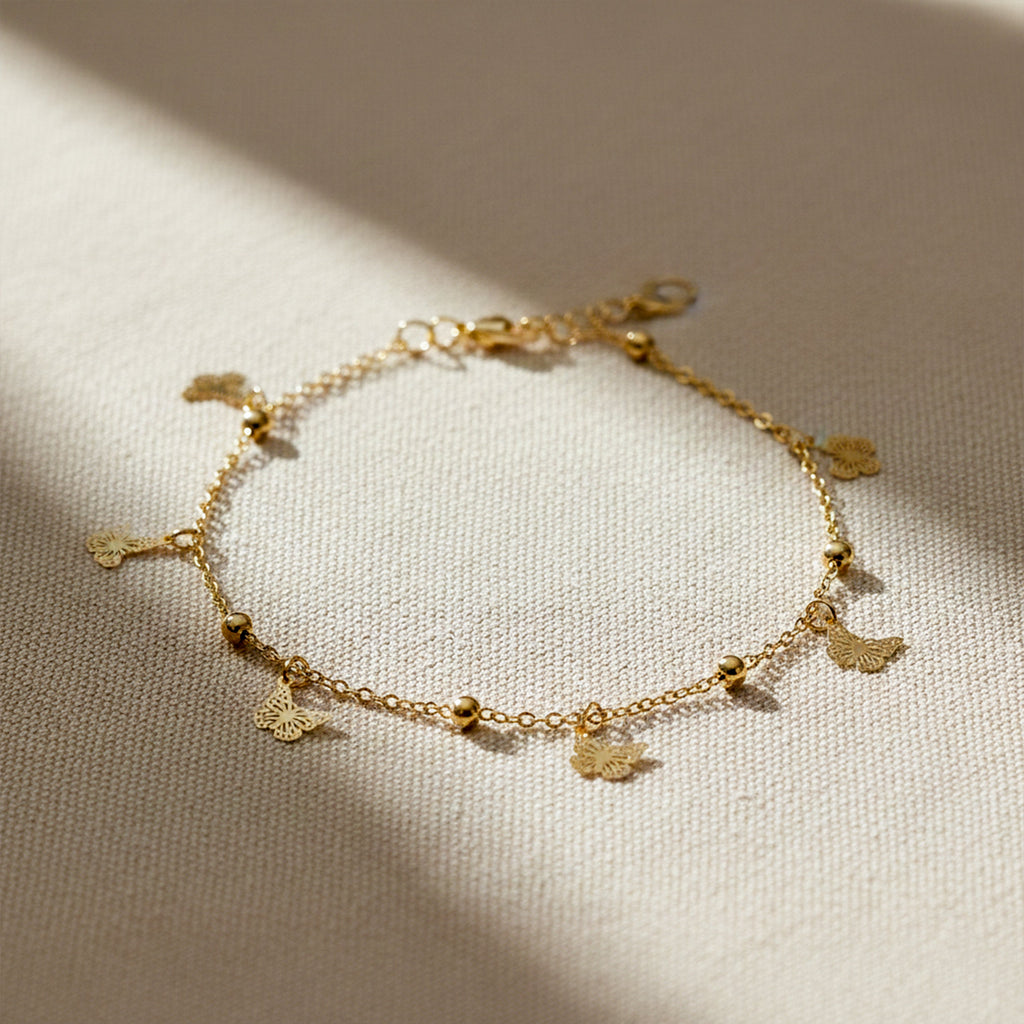Butterfly Charm Anklet GWA -53