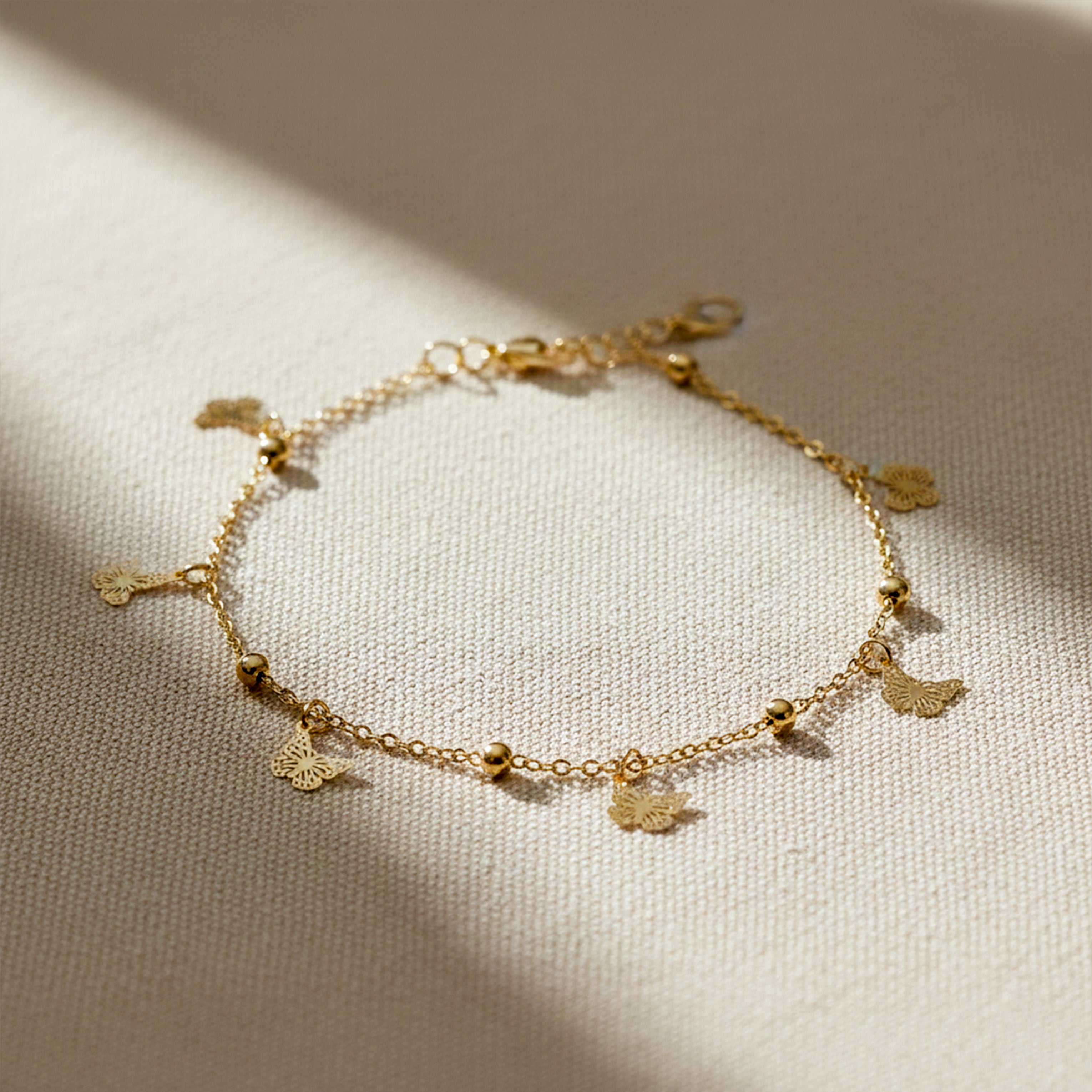 Butterfly Charm Anklet GWA -53