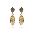 Butterfly Crystal Drop Earrings GWE -217